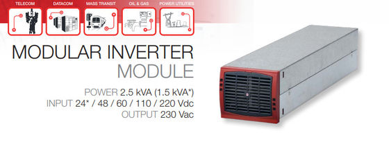 Part No. T321740201 Bravo 10 - 48/230 Modular Inverter To Efficiently ...